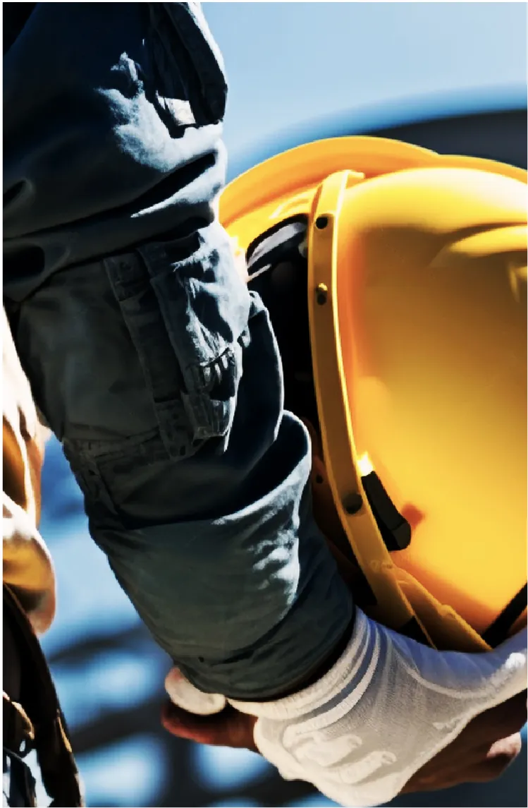 作業員の作業風景